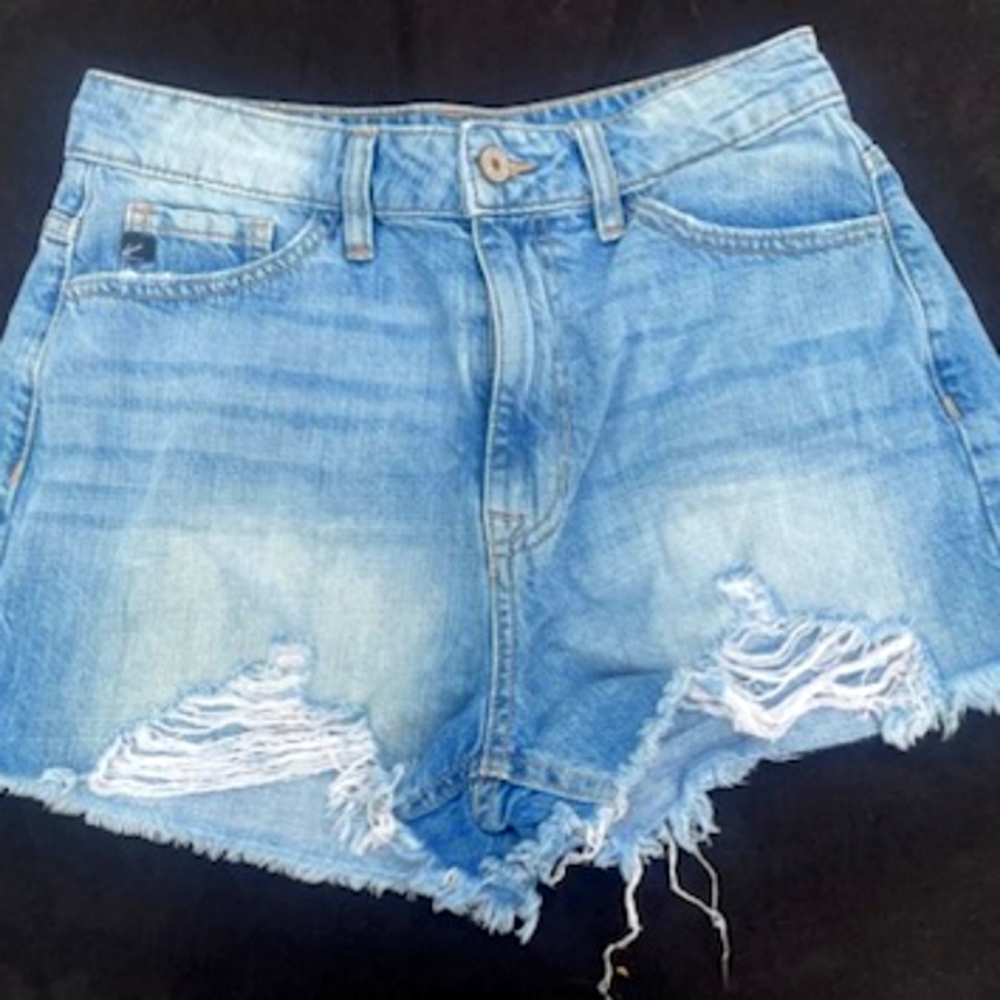 Kancan Women's Jean Cutoff Shorts